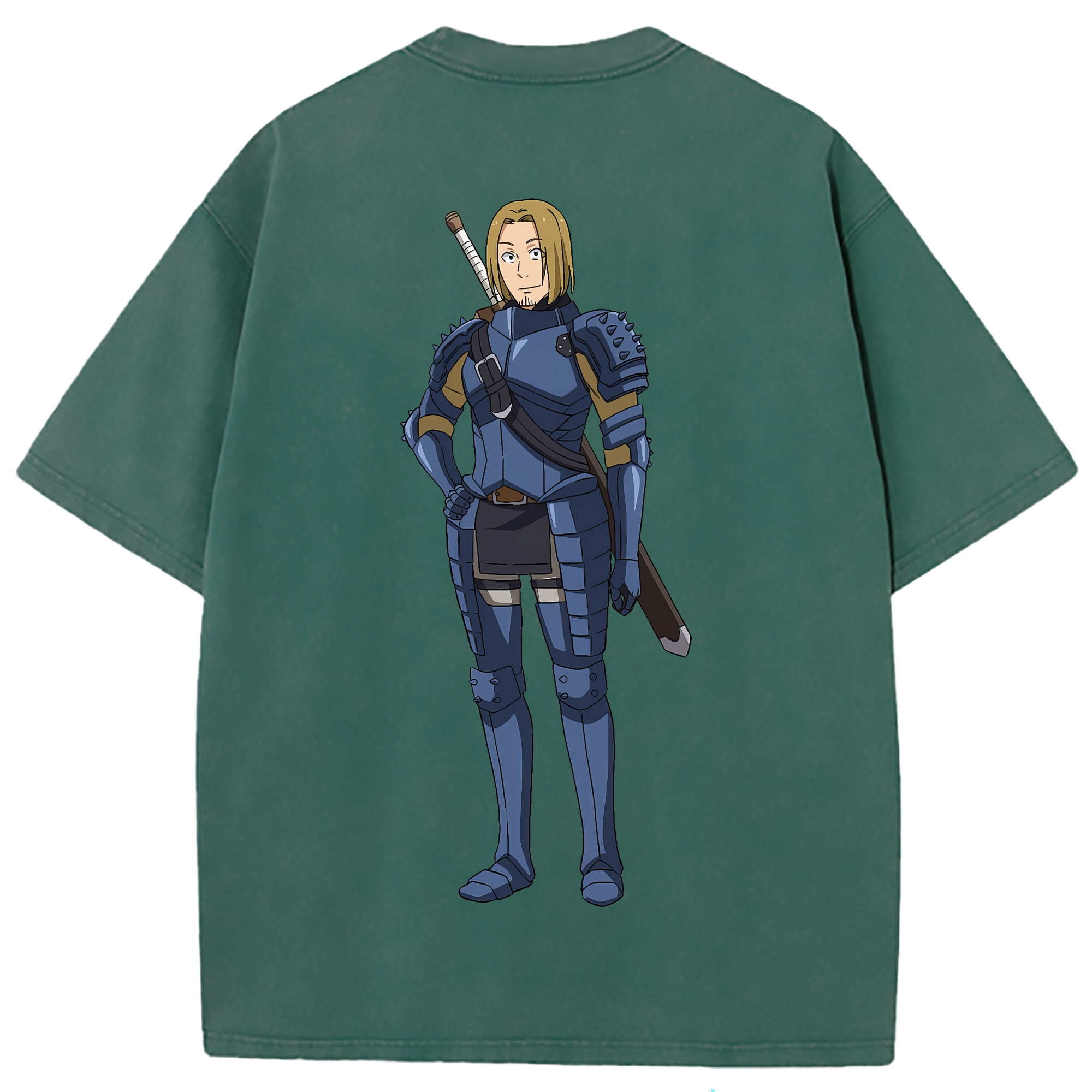 （画像用） 転スラ Regarding Reincarnated to Slime 綿100% ヴィンテージ風 半袖Tシャツ（背面プリント）